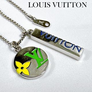 ルイヴィトン(LOUIS VUITTON)のルイヴィトン 新作 ペンダント モノグラム プレイ ネックレス M01185(ネックレス)