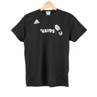 アディダス(adidas)のアディダス 半袖Tシャツ クライマ365 ランニングウエア マラソン メンズ Sサイズ ブラック adidas(Tシャツ/カットソー(半袖/袖なし))