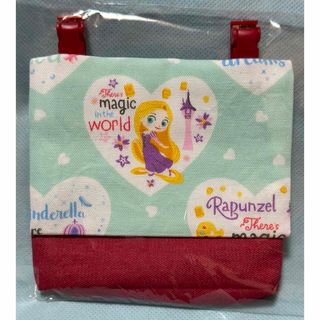 移動ポケット　　女の子　レトロ柄ハンドメイド(外出用品)