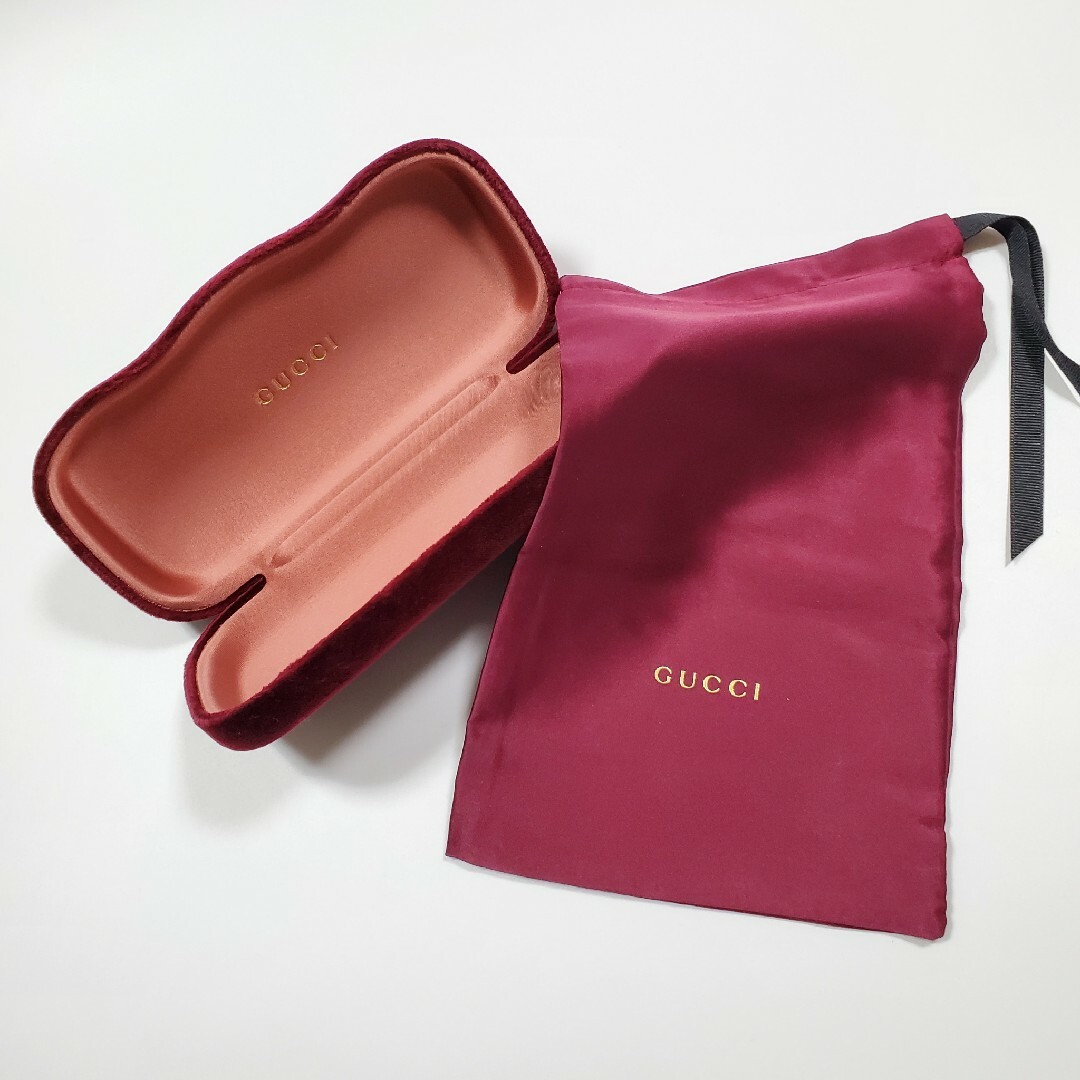 Gucci(グッチ)のGUCCI グッチ ラウンドメガネ ブラック レディースのファッション小物(サングラス/メガネ)の商品写真