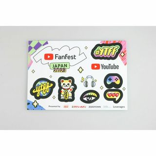 Google - 非売品 YouTube fanfest ノベルティ ロゴ入り ステッカー