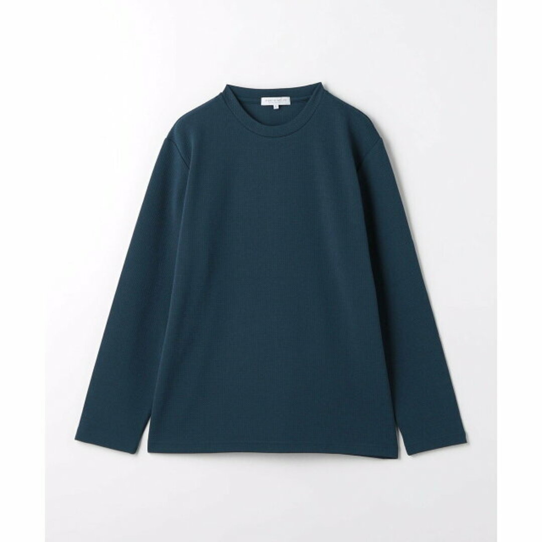 a day in the life(アデイインザライフ)の【COBALT】ジャカード クルーネックカットソー<A DAY IN THE LIFE> メンズのトップス(Tシャツ/カットソー(半袖/袖なし))の商品写真