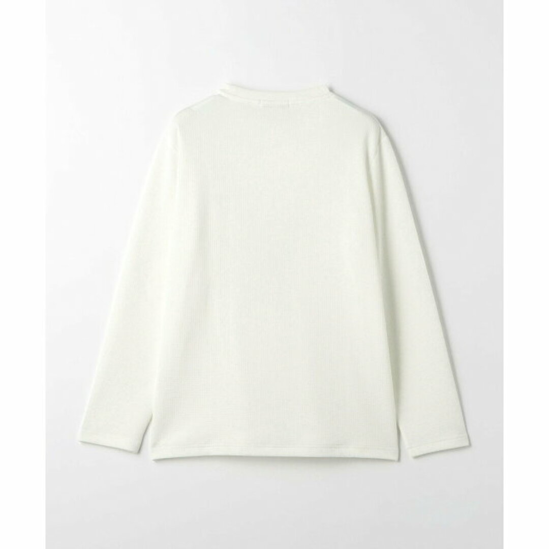 a day in the life(アデイインザライフ)の【WHITE】ジャカード クルーネックカットソー<A DAY IN THE LIFE> メンズのトップス(Tシャツ/カットソー(半袖/袖なし))の商品写真