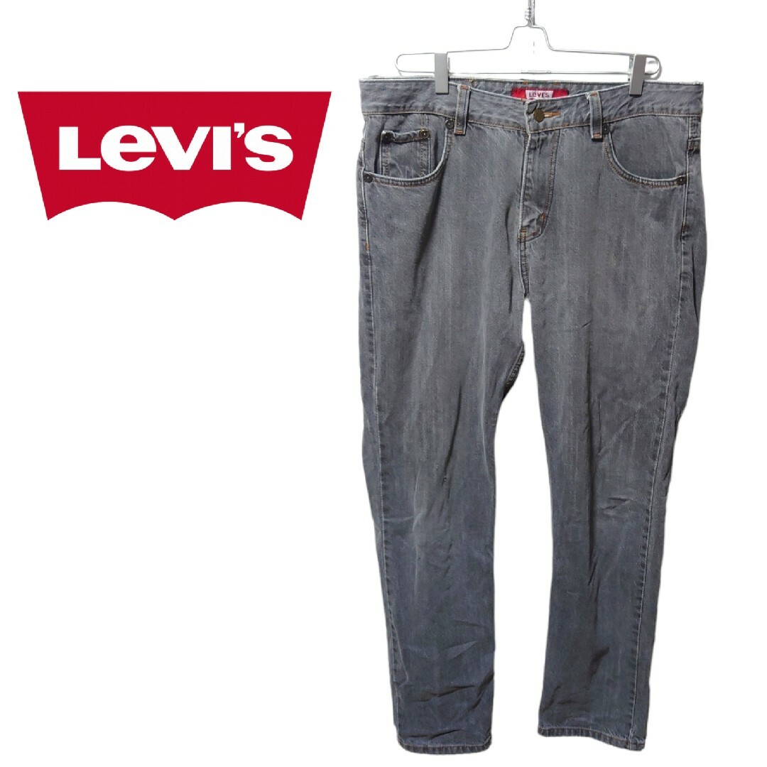 Levi's(リーバイス)の【Levi's 569】USA製 ルーズストレート ブラックデニムパンツS333 メンズのパンツ(デニム/ジーンズ)の商品写真