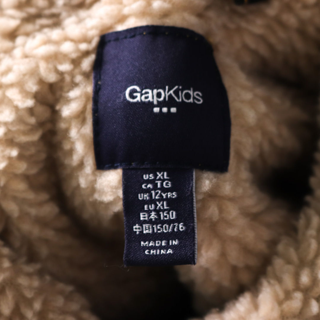 GAP(ギャップ)のギャップ デニムジャケット 裏ボア アウター キッズ 男の子用 150サイズ ネイビー GAP キッズ/ベビー/マタニティのキッズ服女の子用(90cm~)(ジャケット/上着)の商品写真