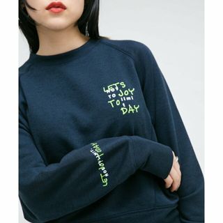 ケービーエフ(KBF)の【NAVY】ネップスウェット(カットソー(長袖/七分))