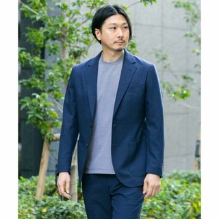 アーバンリサーチドアーズ(URBAN RESEARCH DOORS)の【NAVY】『イージーケア』LIFE STYLE TAILOR トロワッシャーストレッチジャケット(その他)