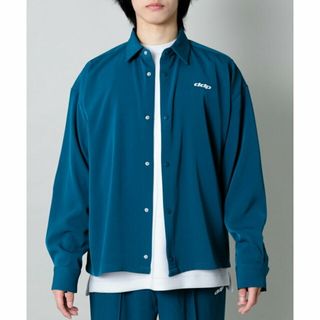 センスオブプレイスバイアーバンリサーチ(SENSE OF PLACE by URBAN RESEARCH)の【BLUE】ddp BOX WIDE SKATE SHIRTS(シャツ)