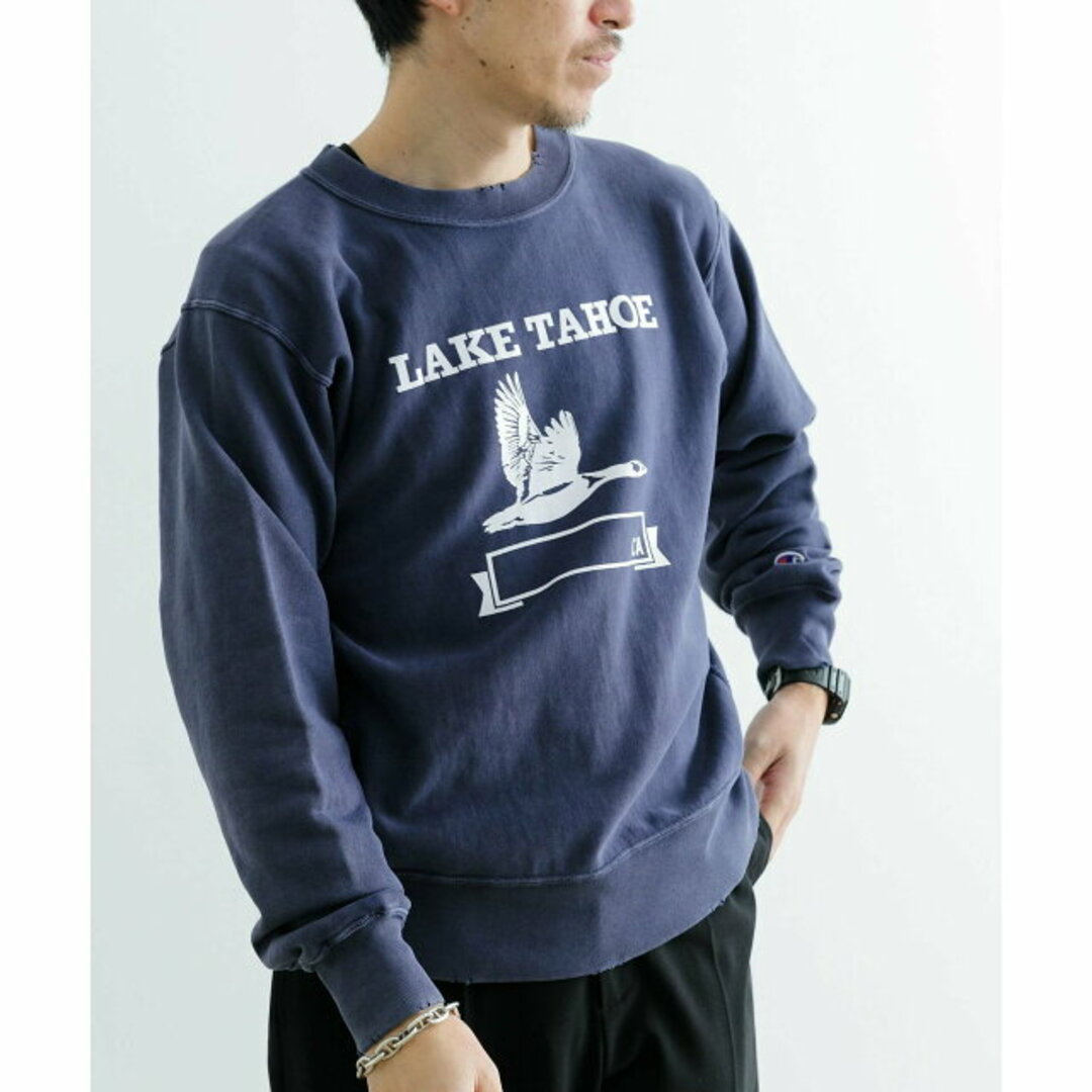 URBAN RESEARCH ITEMS(アーバンリサーチアイテムズ)の【BLK】【L】Champion RW Crew Neck Sweat Z013 メンズのトップス(スウェット)の商品写真