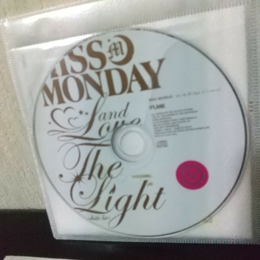 MissMonday『Love＆TheLight(w／a white lie)』 エンタメ/ホビーのCD(ヒップホップ/ラップ)の商品写真