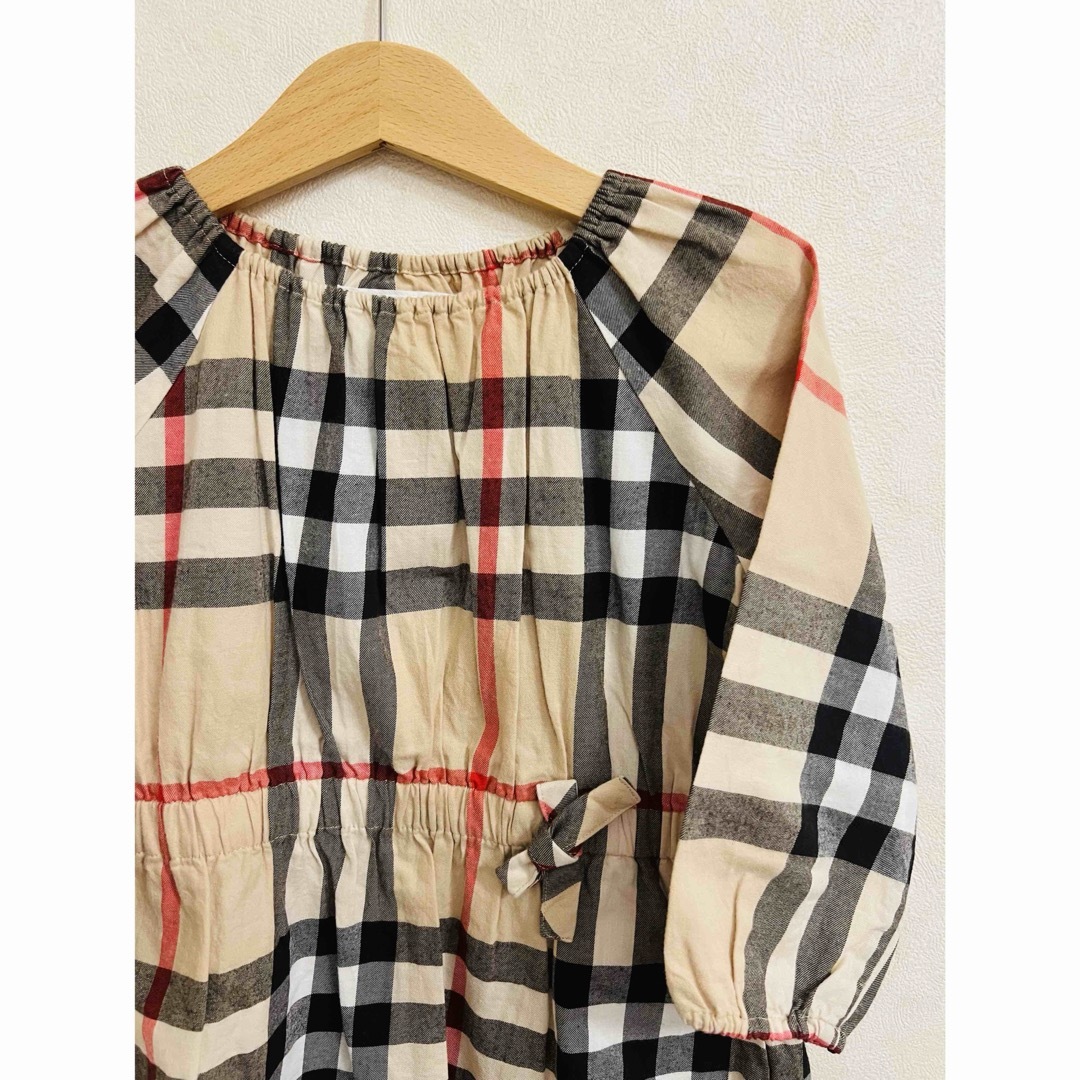 BURBERRY(バーバリー)の 美品 バーバリー ワンピース キッズ/ベビー/マタニティのキッズ服女の子用(90cm~)(ワンピース)の商品写真