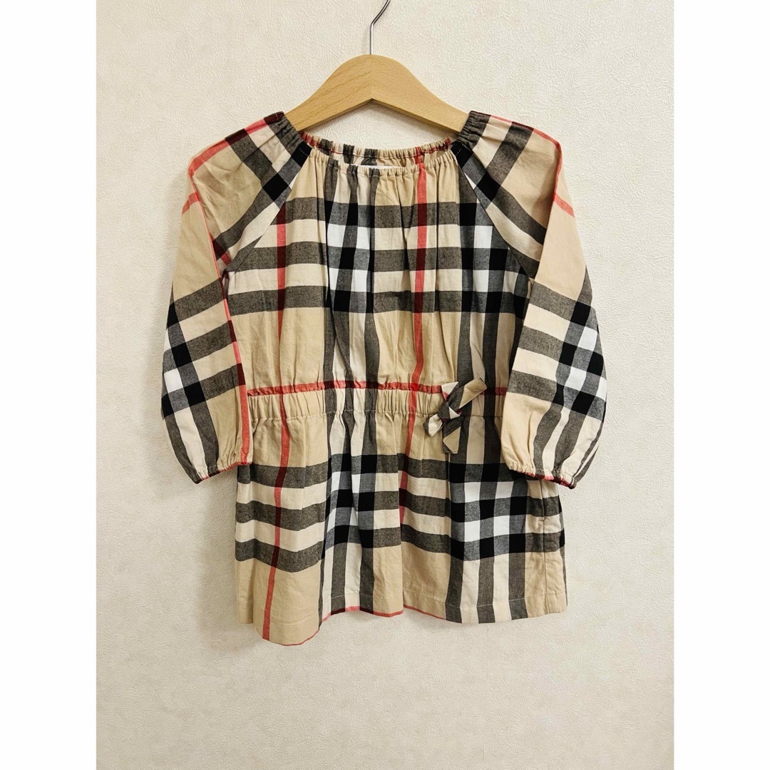 BURBERRY(バーバリー)の 美品 バーバリー ワンピース キッズ/ベビー/マタニティのキッズ服女の子用(90cm~)(ワンピース)の商品写真