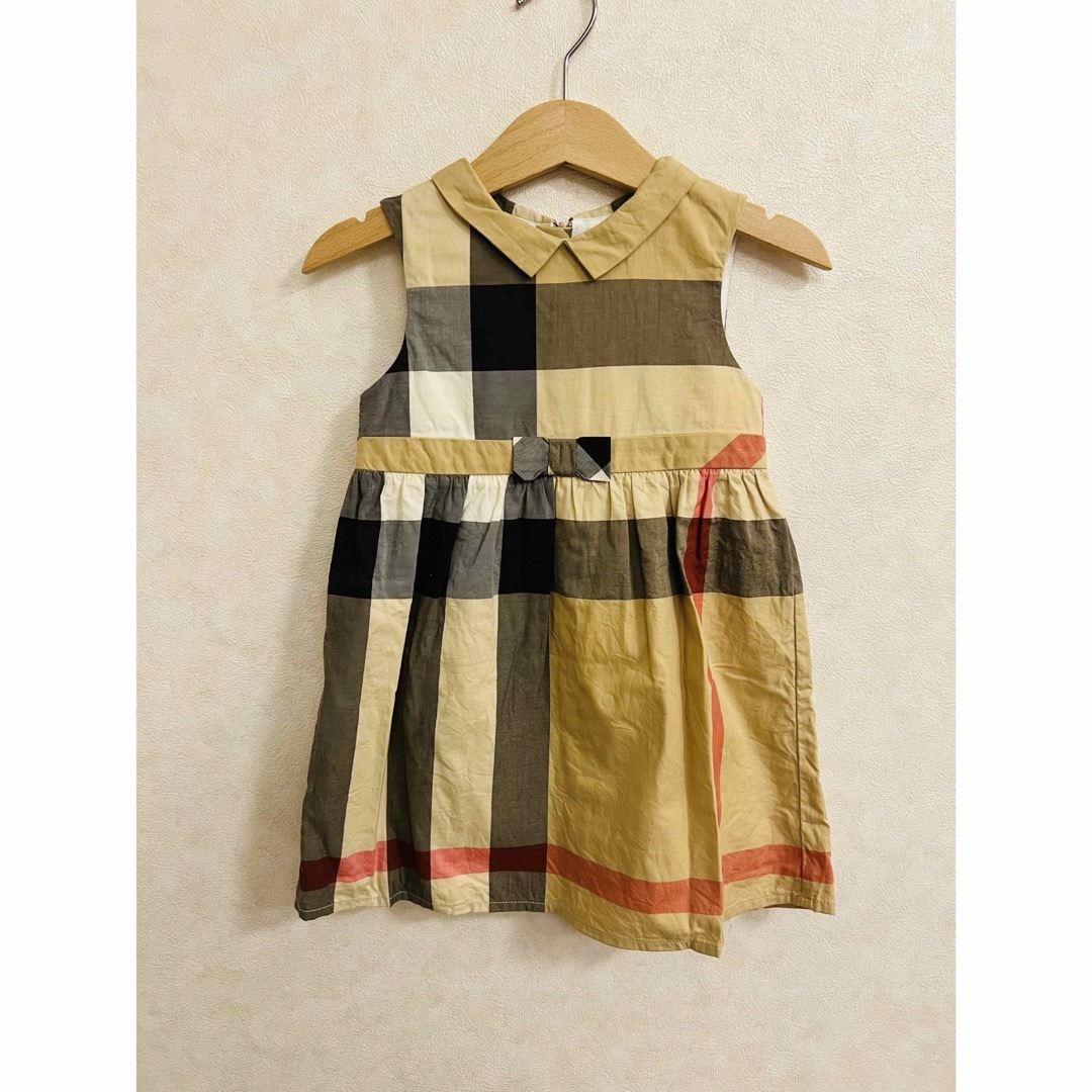 BURBERRY(バーバリー)の完売  バーバリー ワンピース キッズ/ベビー/マタニティのベビー服(~85cm)(ワンピース)の商品写真