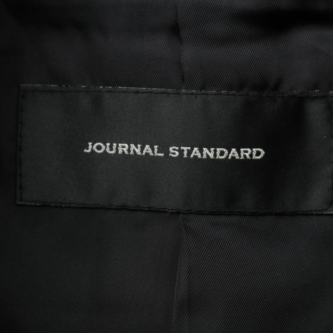 JOURNAL STANDARD(ジャーナルスタンダード)のジャーナルスタンダード ピーコート ショートコート ウール混 アウター 黒 メンズ Sサイズ ブラック JOURNAL STANDARD メンズのジャケット/アウター(ピーコート)の商品写真