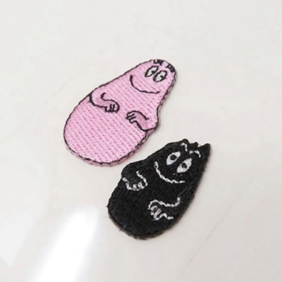 サンエックス(サンエックス)のバーバパパ 刺繍ワッペン ミニアップリケ ぷちぷんと バーバモジャ ミニワッペン ハンドメイドの素材/材料(各種パーツ)の商品写真