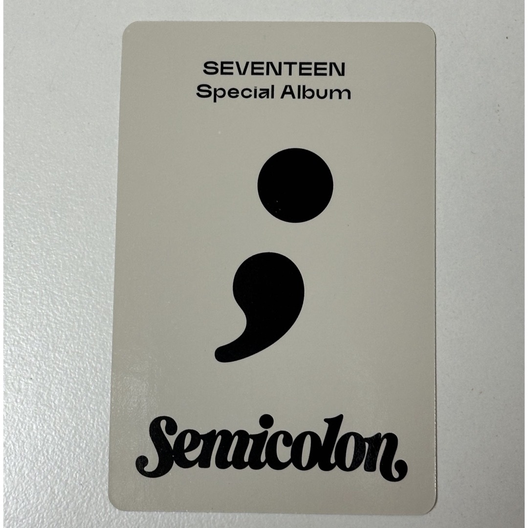 SEVENTEEN(セブンティーン)のseventeen semicolon ウォヌトレカ エンタメ/ホビーのタレントグッズ(アイドルグッズ)の商品写真