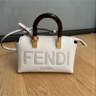 FENDI ミニ バイ ザ ウェイ ホワイト(ハンドバッグ)