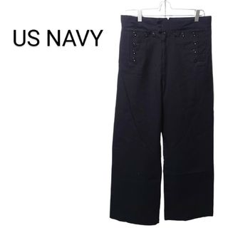 ミリタリー(MILITARY)の【US NAVY】米軍 実物 13ボタン セーラーパンツ S-334(その他)