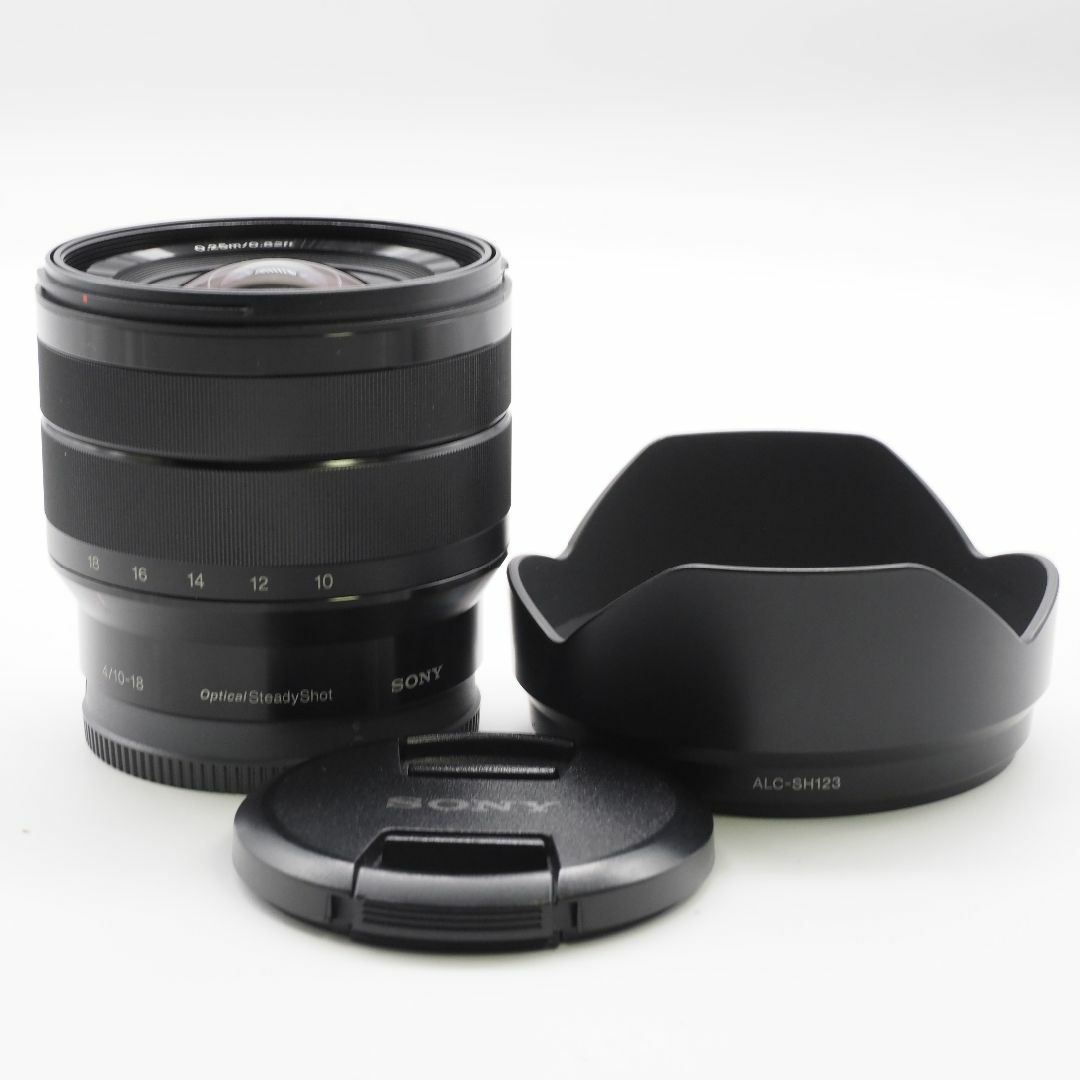 ソニー APS-C 10-18mm F4 OSS Eマウント用 #2863 スマホ/家電/カメラのカメラ(レンズ(ズーム))の商品写真