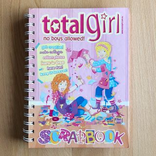 Total Girl SCRAPBOOK スクラップブック 日記 秘密ノート(スケッチブック/用紙)