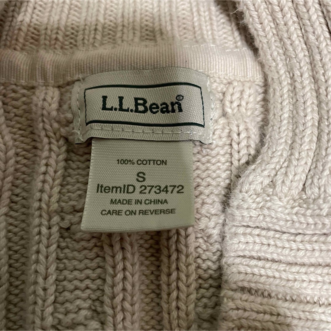 L.L.Bean(エルエルビーン)のL.L.Bean　エルエルビーン　襟付きニット レディースのトップス(ニット/セーター)の商品写真