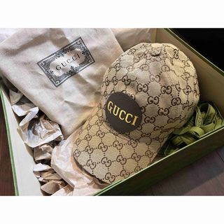 グッチ(Gucci)の【美品】GUCCI ベースボールキャップ GGキャンバス(キャップ)