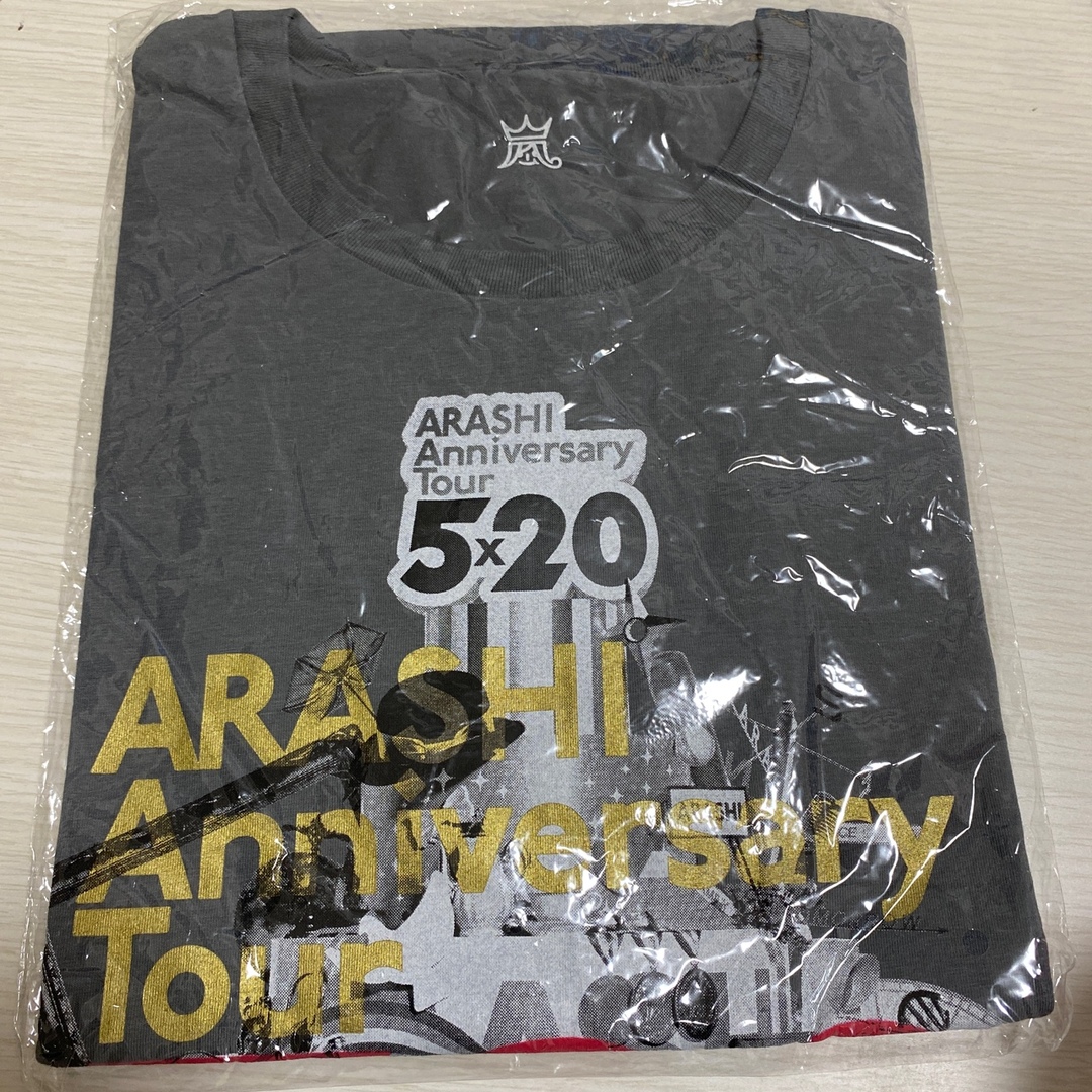 嵐(アラシ)の嵐　コンサート　Tシャツ　5×20 エンタメ/ホビーのタレントグッズ(アイドルグッズ)の商品写真