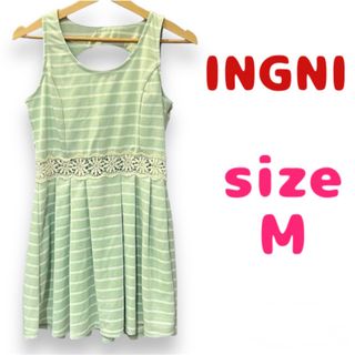 イング(INGNI)のINGNI ワンピース サイズM 即日発送(ひざ丈ワンピース)