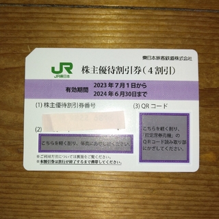 東日本旅客鉄道　株主優待割引券(その他)