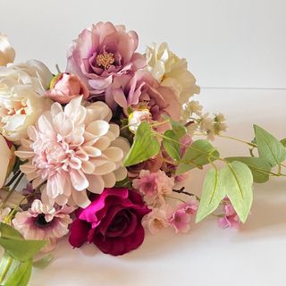 アーティフィシャルフラワー 花材 バラ 芍薬など(その他)