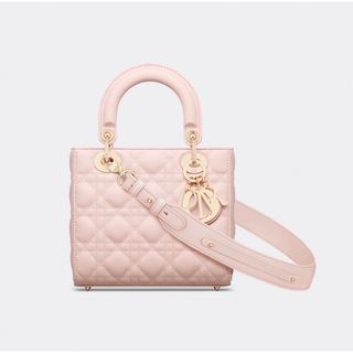 クリスチャンディオール(Christian Dior)の新品 LADY DIOR MY ABCDIOR スモールバッグ ピンク(ハンドバッグ)