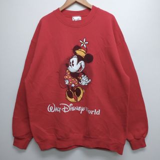 ディズニー(Disney)のVINTAGE ミニーマウス ディズニー USA製 スウェット L(スウェット)