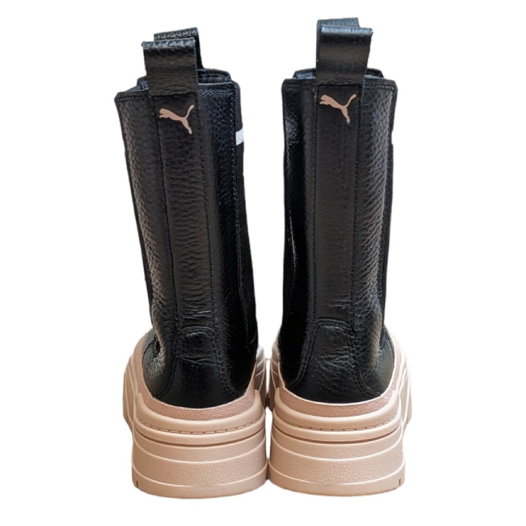 PUMA(プーマ)のPUMA プーマ メイズスタック チェルシー 22.5cm 厚底ブーツ ブラック レディースの靴/シューズ(ブーツ)の商品写真