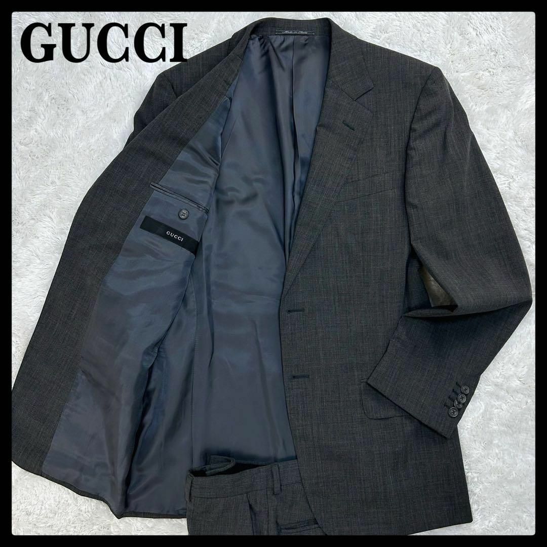 Gucci(グッチ)のグッチ GUCCI セットアップ スーツ 2点セット サイズ46 入手困難 メンズのスーツ(セットアップ)の商品写真