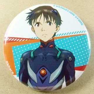 碇シンジ 缶バッジ エヴァンゲリオン EVANGELION 2(バッジ/ピンバッジ)