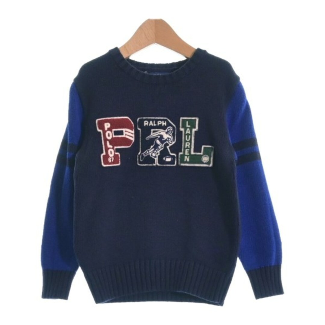 POLO RALPH LAUREN(ポロラルフローレン)のPolo Ralph Lauren ポロラルフローレン ニット 6 紺x青 【古着】【中古】 キッズ/ベビー/マタニティのキッズ服女の子用(90cm~)(ニット)の商品写真