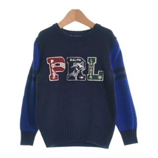 ポロラルフローレン(POLO RALPH LAUREN)のPolo Ralph Lauren ポロラルフローレン ニット 6 紺x青 【古着】【中古】(ニット)