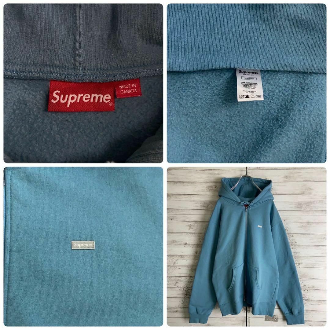 Supreme(シュプリーム)の8825【希少XLサイズ】シュプリーム☆BOXロゴジップ肉厚パーカー　入手困難 メンズのトップス(パーカー)の商品写真