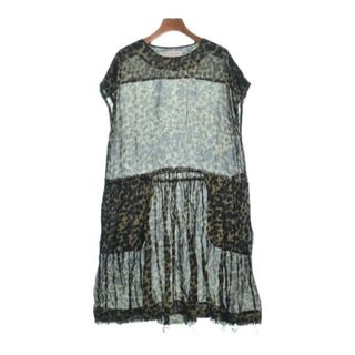 ISABEL MARANT ETOILE ワンピース 36(XS位) 【古着】【中古】(ひざ丈ワンピース)