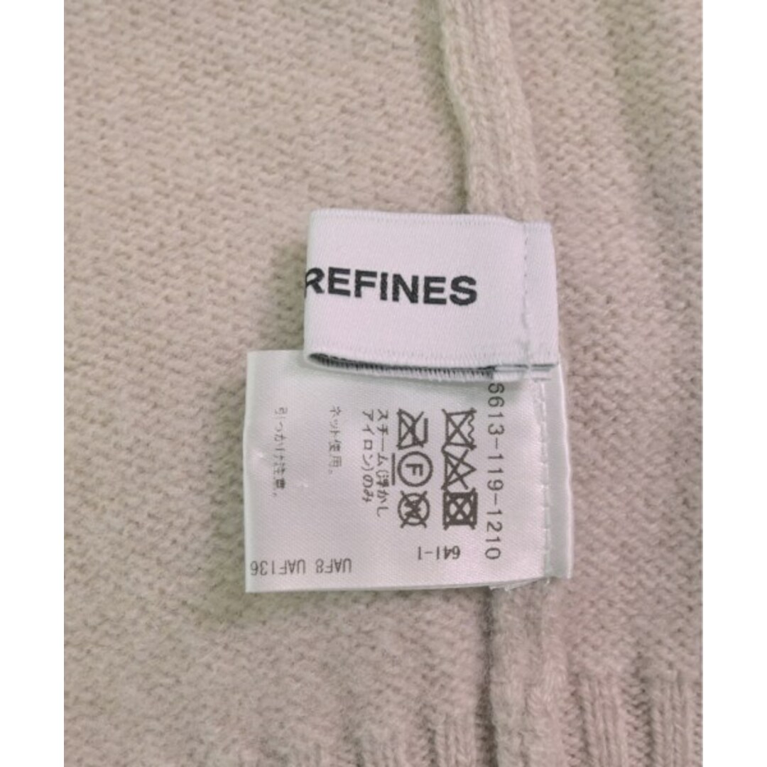 EMMEL REFINES(エメルリファインズ)のEMMEL REFINES ニット・セーター -(XL位) ベージュ 【古着】【中古】 レディースのトップス(ニット/セーター)の商品写真