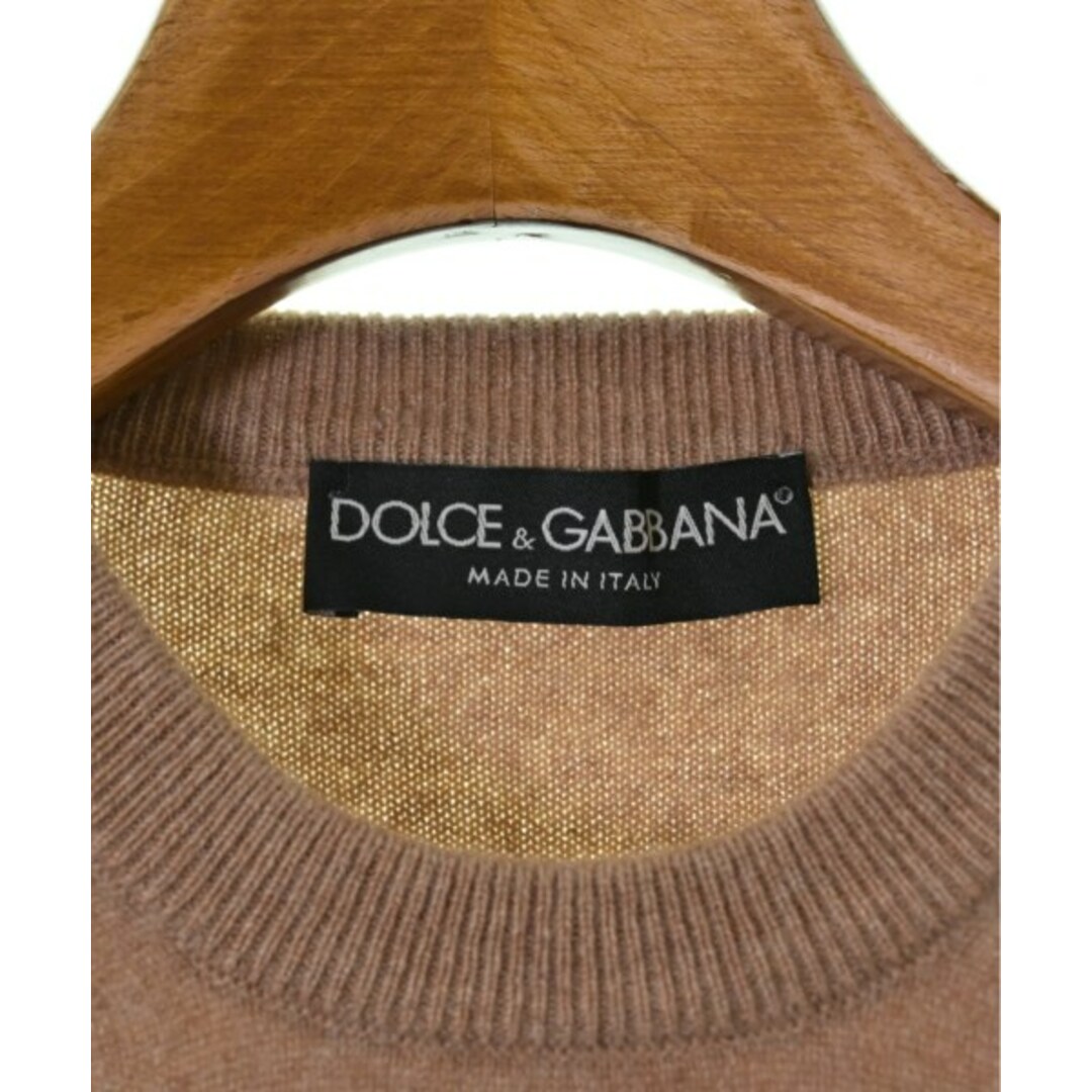 DOLCE&GABBANA(ドルチェアンドガッバーナ)のDOLCE&GABBANA ニット・セーター 40(M位) ベージュ 【古着】【中古】 レディースのトップス(ニット/セーター)の商品写真