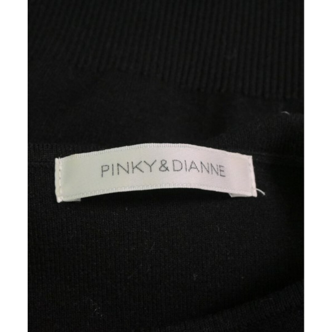 Pinky&Dianne(ピンキーアンドダイアン)のPinky&Dianne ピンキーアンドダイアン ワンピース 38(M位) 黒 【古着】【中古】 レディースのワンピース(ひざ丈ワンピース)の商品写真