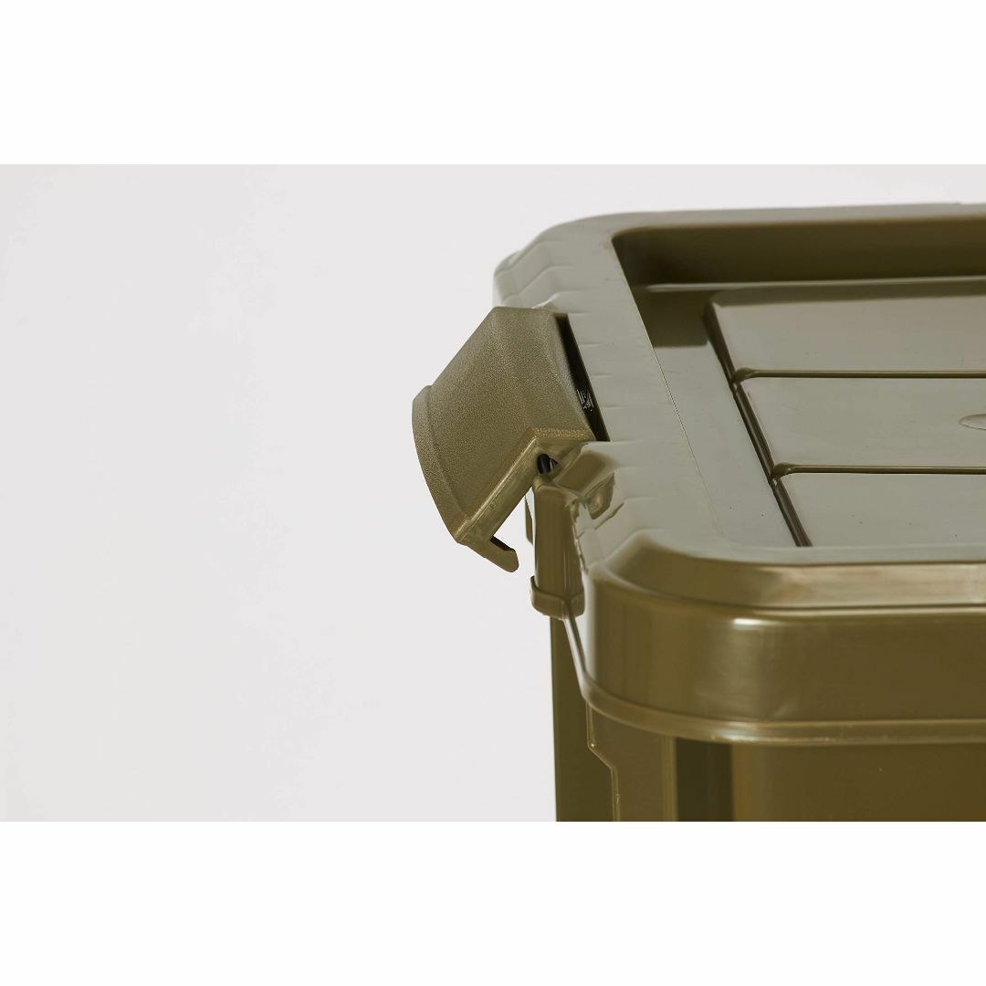 【色: オリーブ・ドラブ】TRUSCO(トラスコ) ライトボックス 収納ボックス インテリア/住まい/日用品の収納家具(ケース/ボックス)の商品写真
