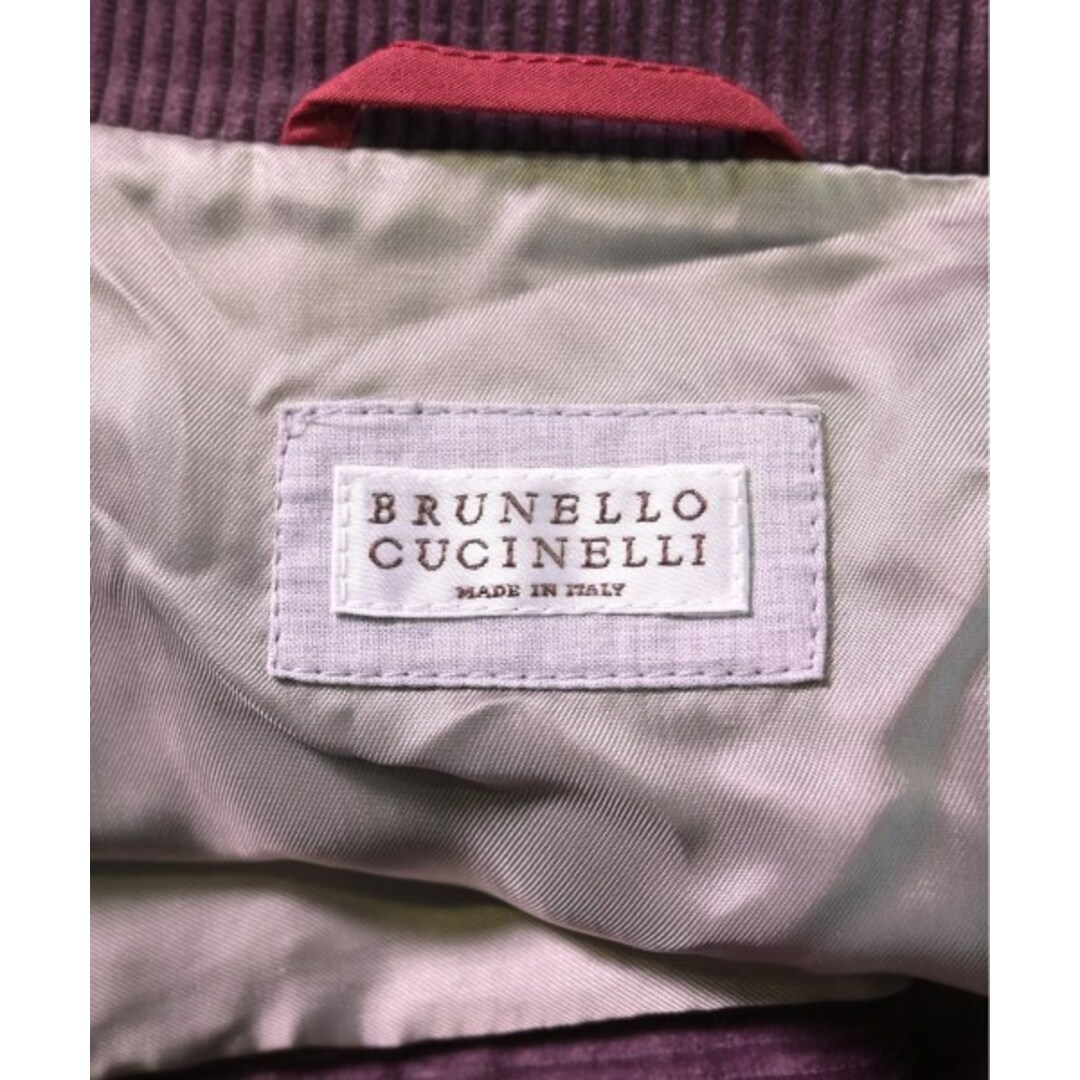 BRUNELLO CUCINELLI(ブルネロクチネリ)のBRUNELLO CUCINELLI ブルゾン（その他） 46(M位) 紫 【古着】【中古】 メンズのジャケット/アウター(その他)の商品写真