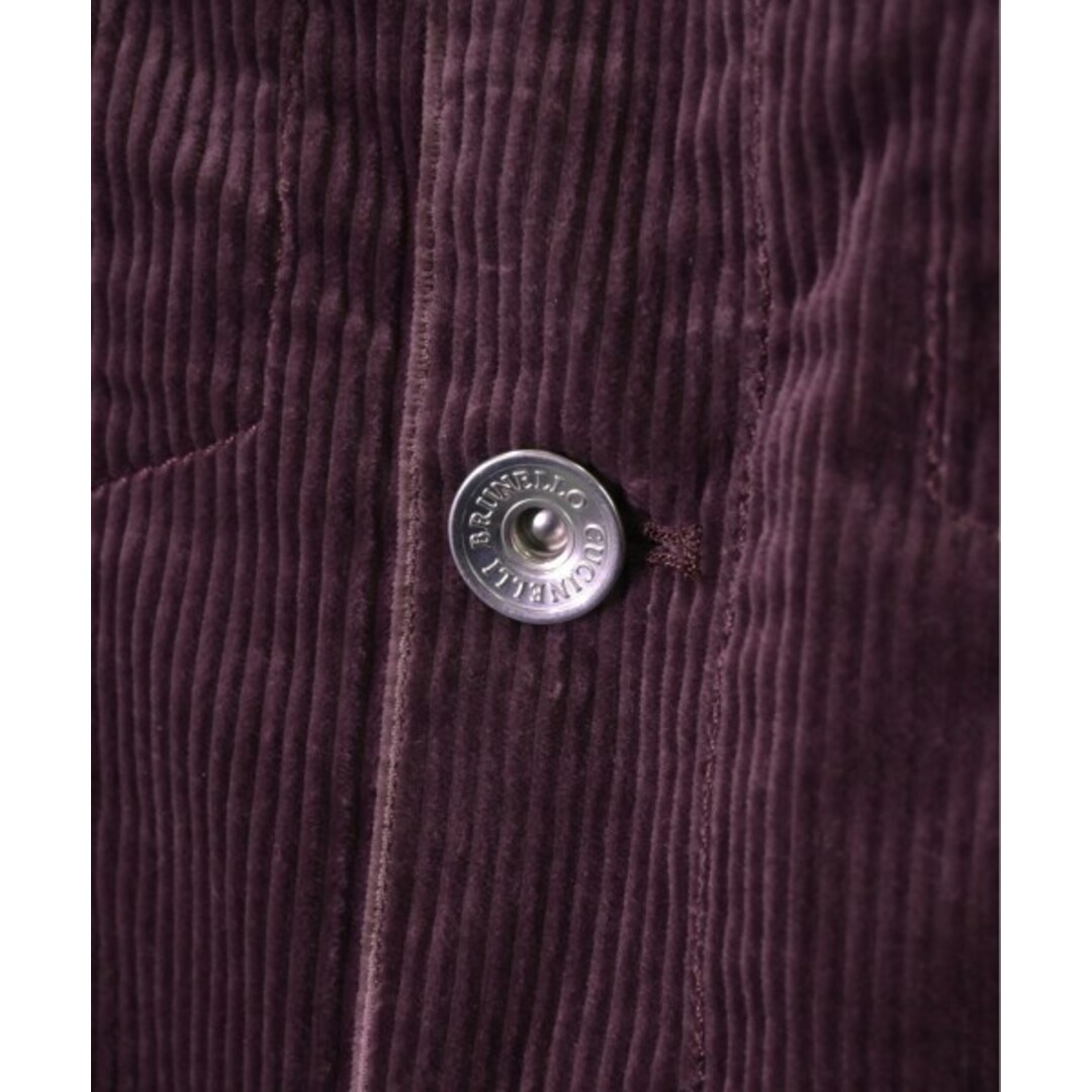 BRUNELLO CUCINELLI(ブルネロクチネリ)のBRUNELLO CUCINELLI ブルゾン（その他） 46(M位) 紫 【古着】【中古】 メンズのジャケット/アウター(その他)の商品写真