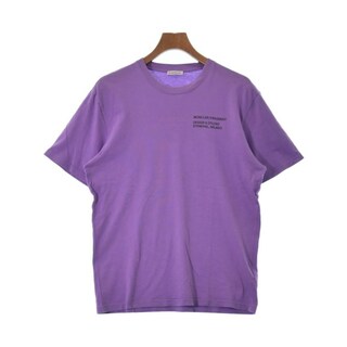 MONCLER GENIUS Tシャツ・カットソー XS 紫 【古着】【中古】(Tシャツ/カットソー(半袖/袖なし))