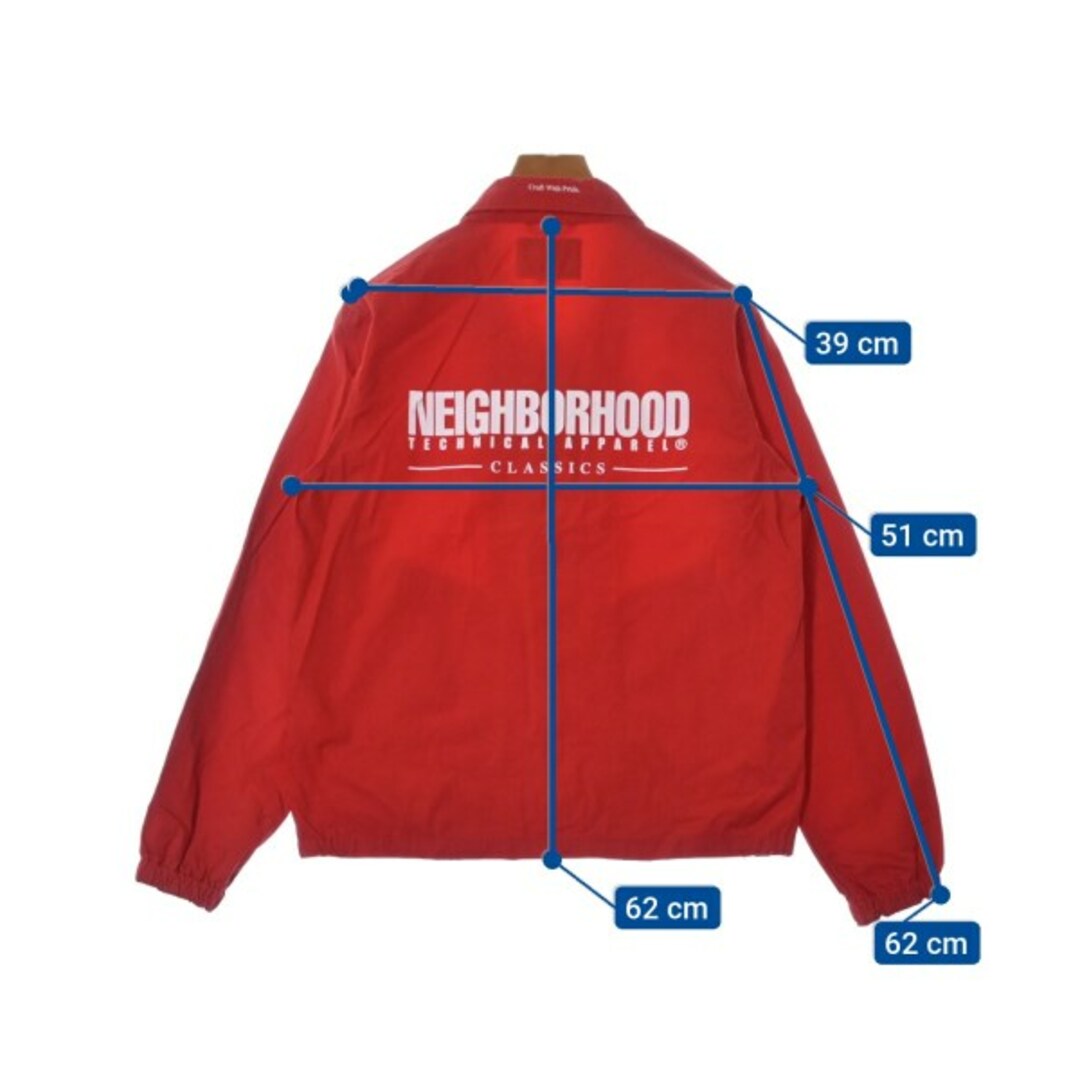 NEIGHBORHOOD(ネイバーフッド)のNEIGHBORHOOD ネイバーフッド ブルゾン S 赤 【古着】【中古】 メンズのジャケット/アウター(その他)の商品写真