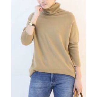 美品▲ Deuxieme Classe  CAPRI タートルネックプルオーバー