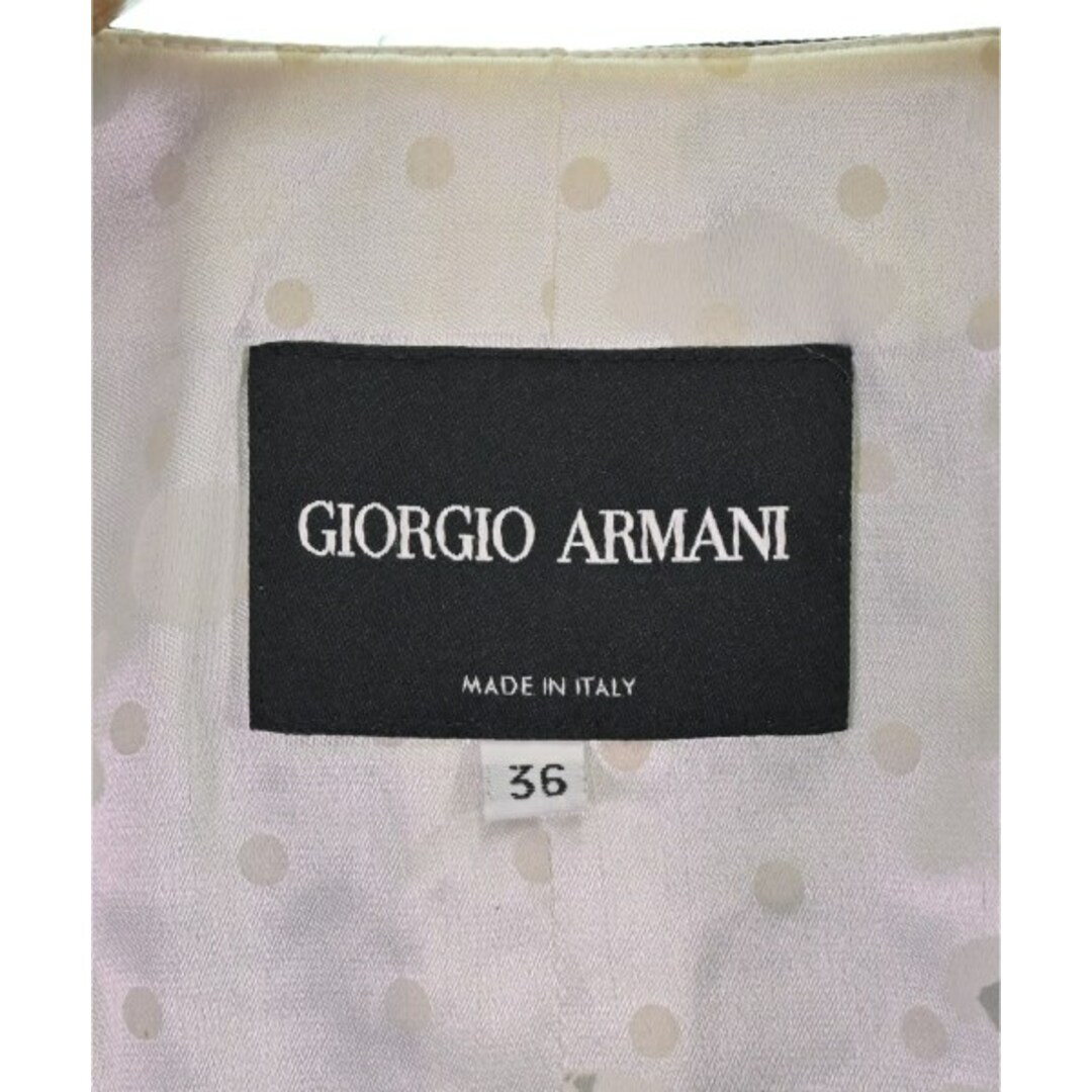 Giorgio Armani(ジョルジオアルマーニ)のGIORGIO ARMANI カジュアルジャケット 36(XS位) 【古着】【中古】 レディースのジャケット/アウター(テーラードジャケット)の商品写真