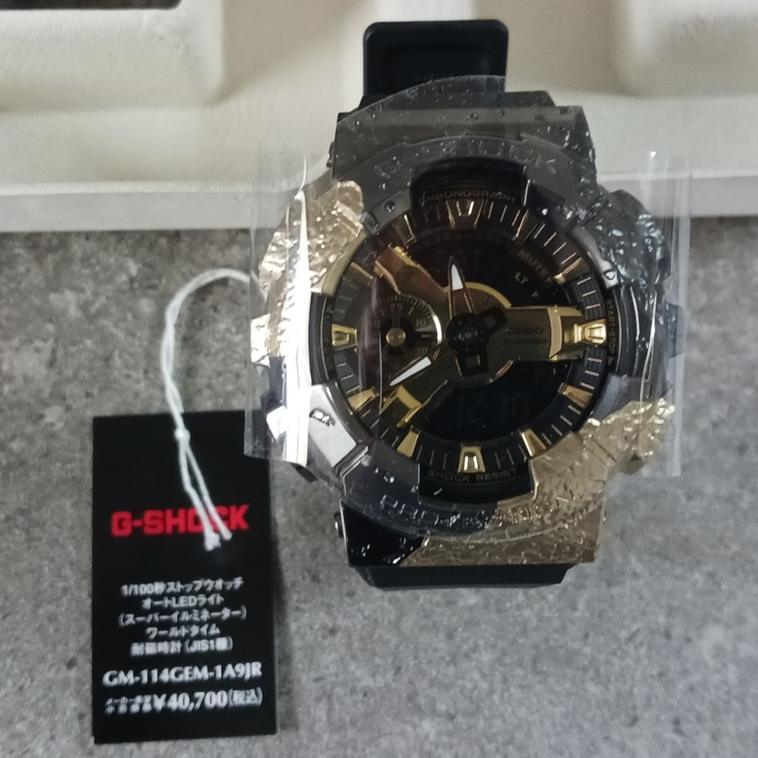 G-SHOCK(ジーショック)の【新品タグ付き】G-SHOCK/GM-114GEM-1A9JR メンズの時計(腕時計(アナログ))の商品写真